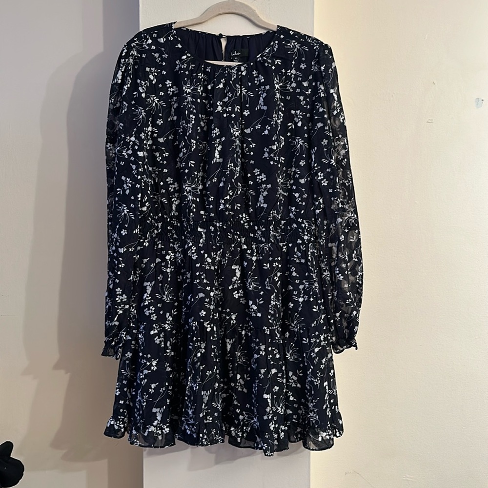 Lulu’s Too Cute Floral Mini Dress